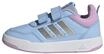 adidas Unisex Kinder TENSAUR Sport 3.0 Hook and Loop Shoes Kids, Clear Sky/Silver