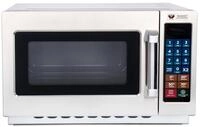 Beeketal Profi Gastro Mikrowelle Premium | 1000W | Edelstahl | Keramikboden ohne