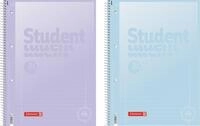 BRUNNEN Collegeblock Premium Student &bdquo;Pastell 2 A4 Pastellfarben