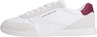 Tommy Hilfiger Men LoPro Cup Mix FM0FM05683 Low-Top, Wei&szlig; (Wei&szlig;), 43, White, 43 EU