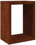 vidaXL Brennholzregal, Kaminholzregal mit Stauraum, Holzregal Holzlager f&uuml;r