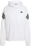 adidas Women's ADI365 Running Iconic Hooded Jacket, white, M