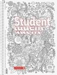 BRUNNEN Collegeblock Premium Student &bdquo;Schmetterling ZENart | A4, Lineatur 27, 80