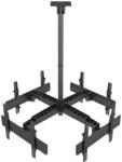 Equip Deckenhalterung 32"-65" Flat Screen schwarz Quad