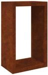 vidaXL Brennholzregal, Kaminholzregal mit Stauraum, Holzregal Holzlager f&uuml;r