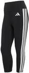 adidas Damen Optime Essentials Workout 3-Stripes 3/4 Leggings Tights,...