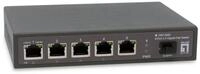 LevelOne GEP-0625 Netzwerk-Switch, 6X 2,5GbE Ports, 8X PoE+, 57W