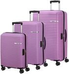 American Tourister Trolley Liftoff 3 PC Set D Violet Pink Flieder 79cm
