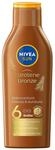 NIVEA SUN Carotene Bronze FP 6 Sonnenmilch 200 ml, Sonnencreme mit Schutz f&uuml;r eine