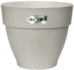 elho Vibia Campana 30cm Blumentopf - Seidenwei&szlig; | &Oslash; 29.8 x H 25.8 cm | F&uuml;r den