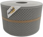 zaun|zu&reg; Premium Sichtschutzstreifen GELOCHT | genarbte Oberfl&auml;che | Diamant