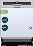 homeX Geschirrsp&uuml;ler 60 cm, Sp&uuml;lmaschine teilintegrierbar - 14 Ma&szlig;gedecke, 7