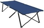 vidaXL Klapp Schlafbett f&uuml;rs Camping Blau 206 x 76 x 74 cm, Kompakte...