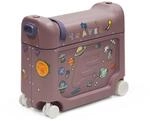 Stokke JetKids BedBox, Hazy Lilac - Aufsitzkoffer f&uuml;r Kinder von 2-7 Jahren (bis 35