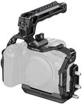 SMALLRIG R6 Mark III Kamera Cage Kit mit oberem Griff und Kabelklemme, HawkLock