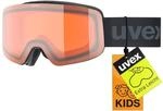 uvex pwdr LG - leicht kontrastverst&auml;rkende, stylische Skibrille mit weitem Sichtfeld