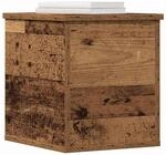 vidaXL Aufbewahrungsbox Altholz 30 x 35 x 35 cm Holzwerkstoff, Wohzimmer...
