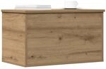 vidaXL Aufbewahrungsbox Artisan-Eiche 60 x 35 x 35 cm Holzwerkstoff, Wohzimmer
