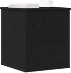 vidaXL Aufbewahrungsbox Schwarz Eichen-Optik 40 x 42 x 46 cm, Wohzimmer...