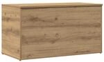 vidaXL Aufbewahrungstruhe Artisan-Eiche 84x42x46 cm Holzwerkstoff