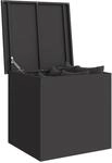 vidaXL Gartenlagerkissenbox Verzinkter Stahl 55 x 50,5 x 50 cm 117 L