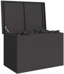 vidaXL Gartenlagerkissenbox Verzinkter Stahl 80 x 50,5 x 50 cm 175 L