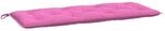 vidaXL Gartenbank-Auflage Rosa 120x50x7 cm Stoff
