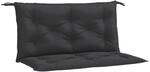vidaXL Gartenbank-Auflagen 2 STK. Schwarz 100x50x7 cm Oxford-Gewebe