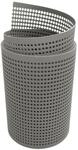zaun|zu&reg; Premium Sichtschutzstreifen GELOCHT | genarbte Oberfl&auml;che | 30%...