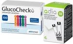 Diabetiker Vorteilspack : adia 50 Blutzuckerteststreifen + 100 Blutlanzetten
