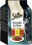 Sheba&reg; Portionsbeutel Multipack Fresh & Fine in Sauce mit Rind und Huhn 6 x 50g