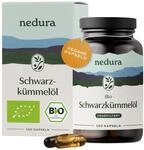 nedura&reg; BIO Schwarzk&uuml;mmel&ouml;l Kapseln (ungefiltert) 150 St&uuml;ck in veganer Kapsel &ndash;