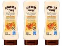 Hawaiian Tropic - Satin Protection Ultra Radiance SPF 50+ - Sonnenlotion mit...