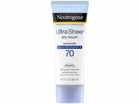 Neutrogena Ultra-Sheer Dry-Touch-Sonnenschutzmittel, SPF 70, 88 ml -...