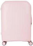Valentino Trolley Wood Carry On Suitcase Cipria rosa 78cm