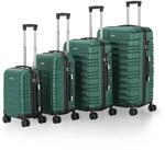 Juskys&reg; Hartschale Kofferset Reisekoffer 4 teilig - Zahlenschloss,...