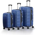 Juskys&reg; Hartschale Kofferset Reisekoffer 3 teilig - Zahlenschloss,...