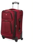 Swiss Gear Sion Softside Erweiterbares Rollgep&auml;ck, Burgunder, Carry-On 21-Inch, Sion