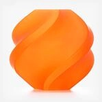Bambu Lab PLA Translucent 3D Drucker Filament 1,75 mm 1 kg, RFID | Orange