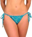 Kiniki Tan Through Sonnendurchl&auml;ssige Seitlich Zu Bindende Bikinihose Damen Bademode