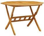 vidaXL Gartentisch, Terrassentisch Klappbar, Esstisch Holztisch Latten-Design,