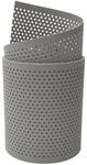 zaun|zu&reg; Premium Sichtschutzstreifen GELOCHT | genarbte Oberfl&auml;che | 20% Lochmuster