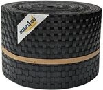 zaun|zu&reg; Rattan 26 Meter Rolle 19cm hoch | Sichtschutzstreifen PE f&uuml;r