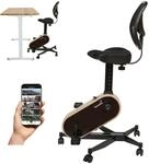 Skandika Office Bike | Deskbike f&uuml;r Home Office, Kinomap App kompatibel,