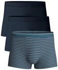CALIDA Natural Benefit Boxershorts Herren, im 3er-Pack, weicher Elastikbund Lilas