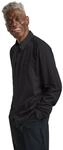 Jack Wolfskin Herren Sierra Canyon Ls Hemd, Schwarz, L EU