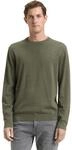 Tom Tailor Herren 1039805 Pullover, 39401 - Tea Leaf Melange, XXL