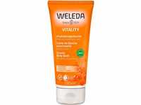 WELEDA Bio Vitality Duschgel vegan - Naturkosmetik Sanddorn Duschseife für Frauen &