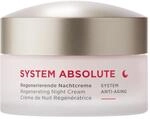 ANNEMARIE B&Ouml;RLIND SYSTEM ABSOLUTE Regenerierende Nachtcreme 50ml