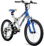 Bergsteiger Montreal 20, 24 Zoll Kinderfahrrad, geeignet f&uuml;r 6,7, 8, 9, 10, 11, 12,